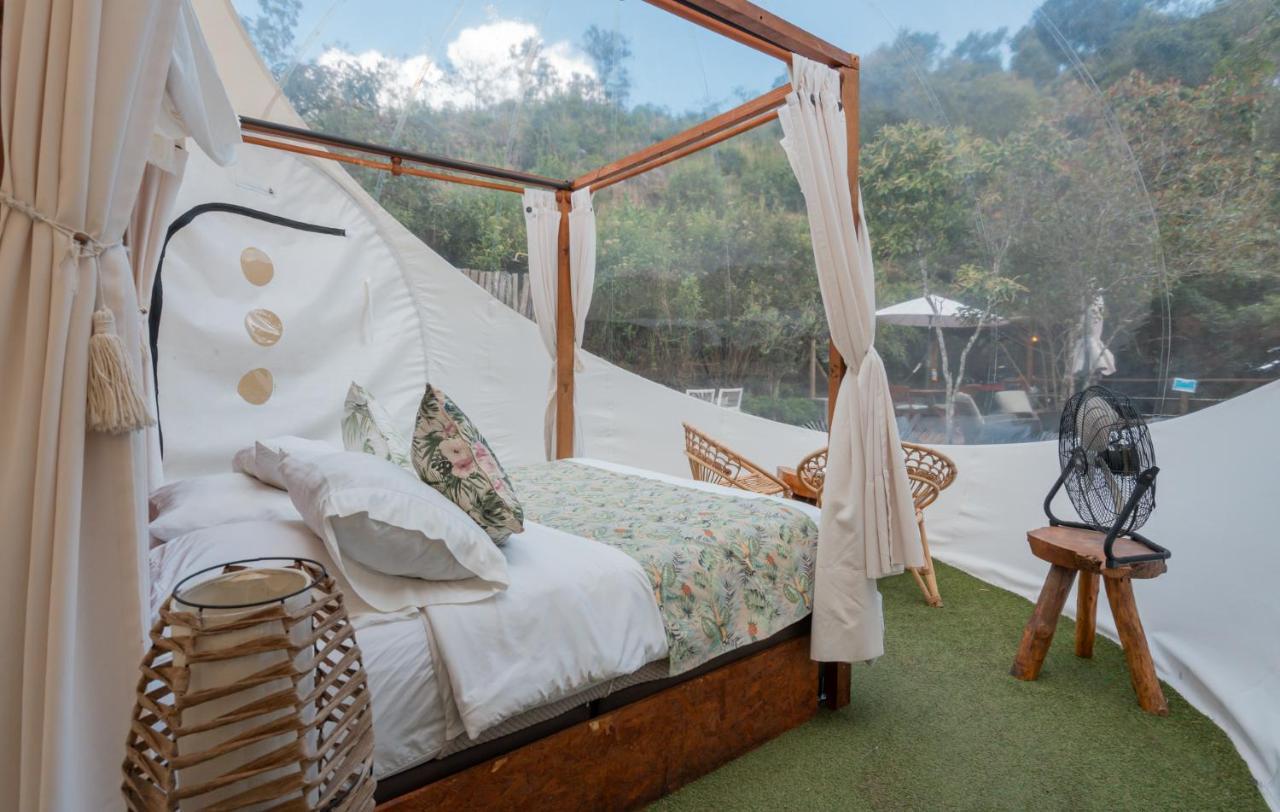 Bubblesky Glamping 40 Min From Medellin Campsite